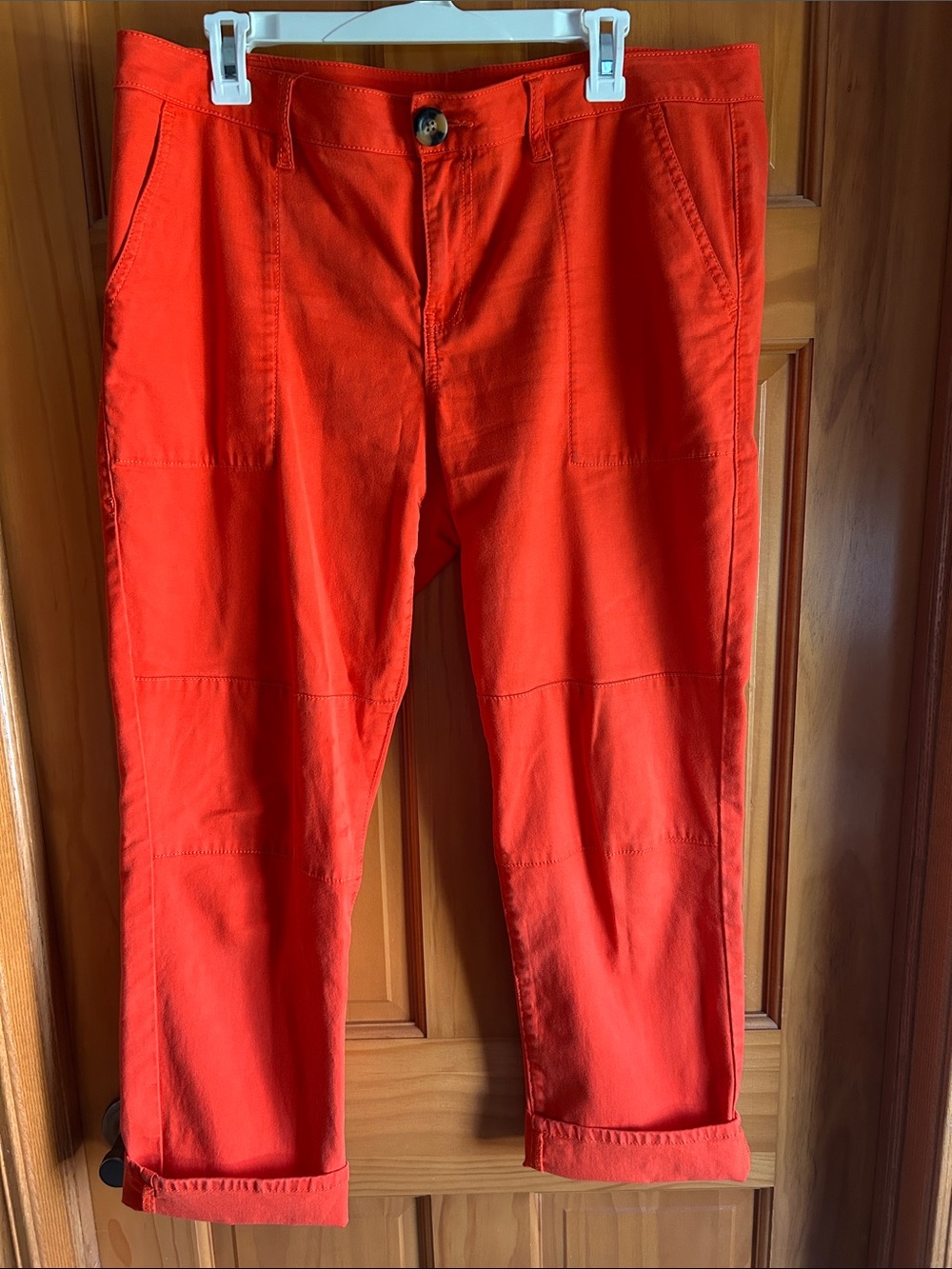 CAbi Bright Red Chinos Style #6046